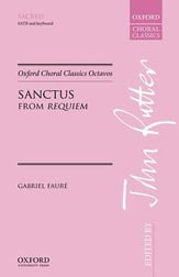 Sanctus SATB choral sheet music cover